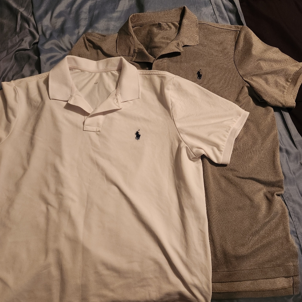 Two men Polo shirts